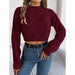 Knit Crop Sweater for Women