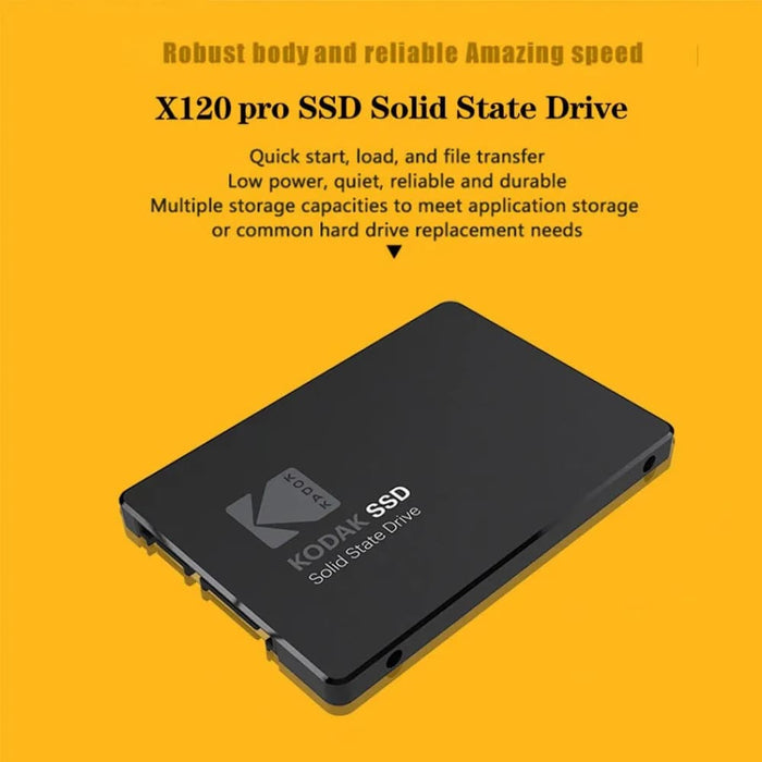 Kodak X120 Pro 2.5 Ssd Drive 120gb to 1tb Capacity