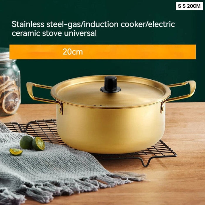 Korean Mini Military Noodle Pot for Camping