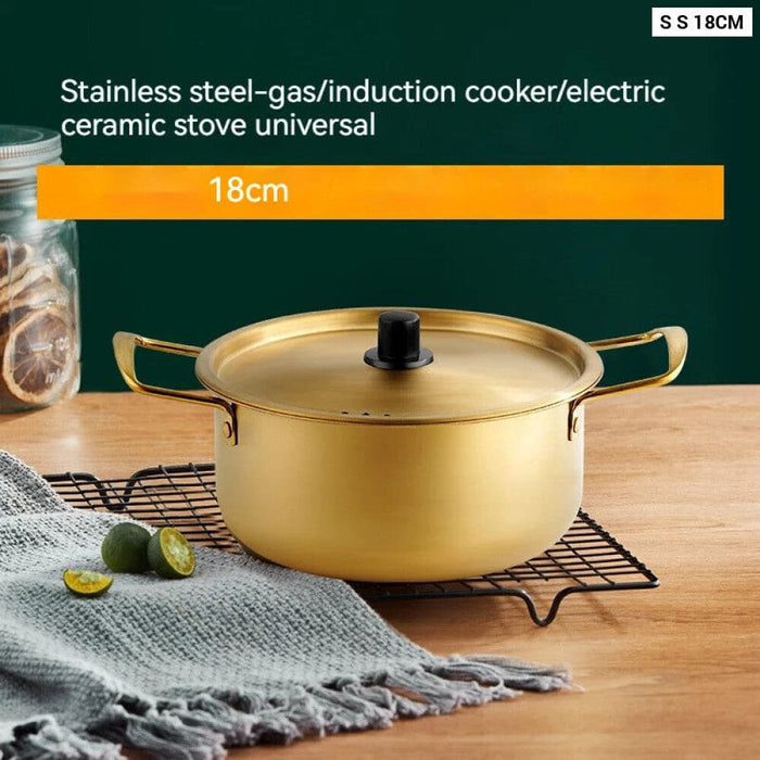 Korean Mini Military Noodle Pot for Camping