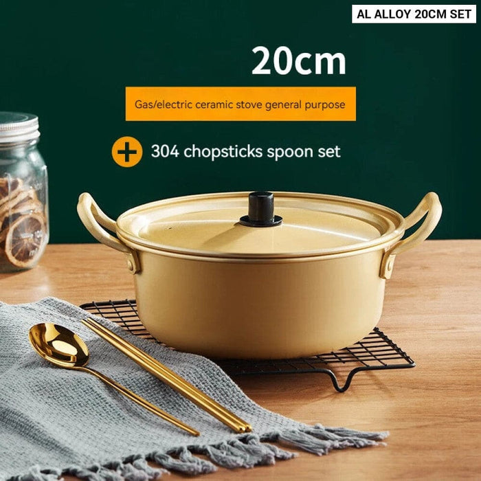 Korean Mini Military Noodle Pot for Camping