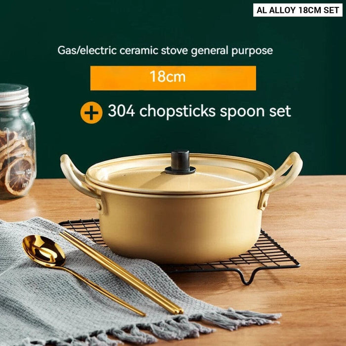 Korean Mini Military Noodle Pot for Camping