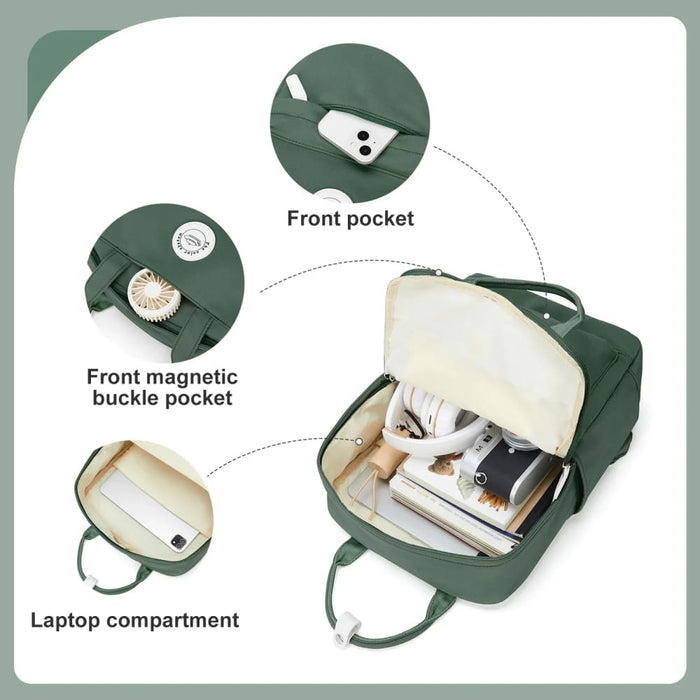 Korean Teen Backpack Stitch Kanken Laptop Bag