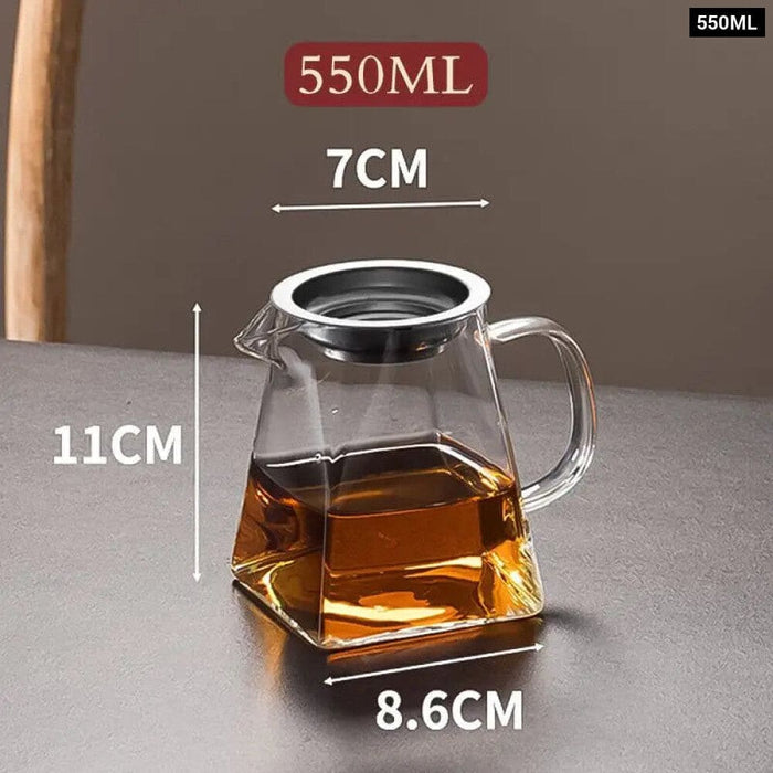 Kung Fu Tea Set with Heat Resistant Glass