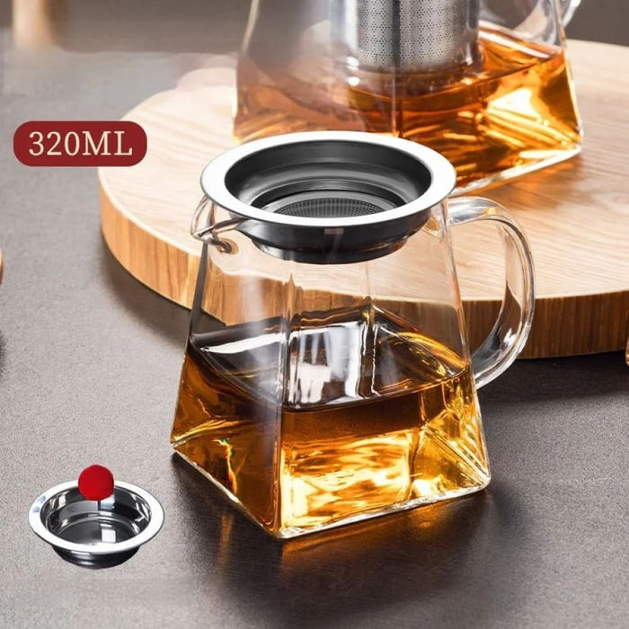Kung Fu Tea Set with Heat Resistant Glass