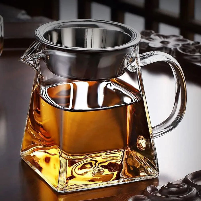 Kung Fu Tea Set with Heat Resistant Glass
