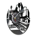 La Skyline Vinyl Record Clock