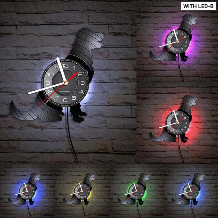 Labrador and Golden Retriever Vinyl Wall Clock