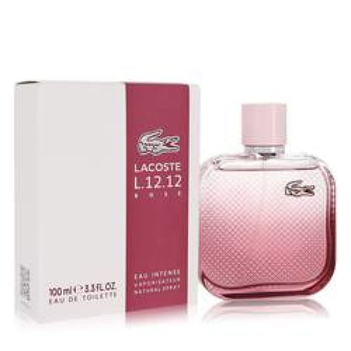 Lacoste Eau De L.12.12 Rose Intense by for Women-100 Ml