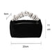 Ladies Banquet Evening Clutch Bag Black