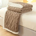 Lamb Wool Tapestry Blanket For Leisure Or Office Nap