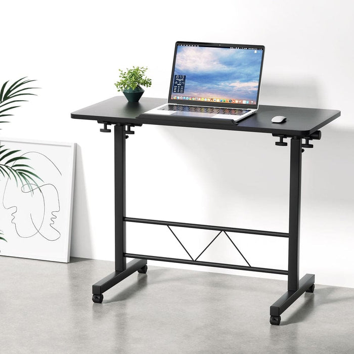Laptop Desk Table Height Adjustable Wooden Bed Side Tables
