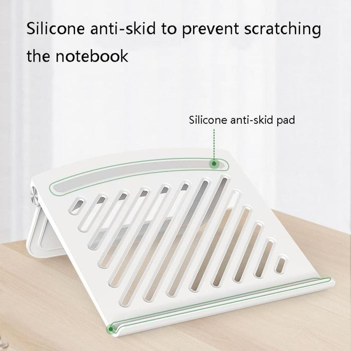 Laptop Support Folding Heightening Lifting Plate Cooling