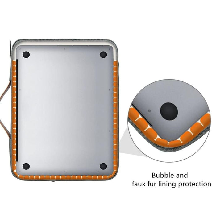 Laptop Zipper Waterproof Handheld Sleeve Bag For 14 Inch