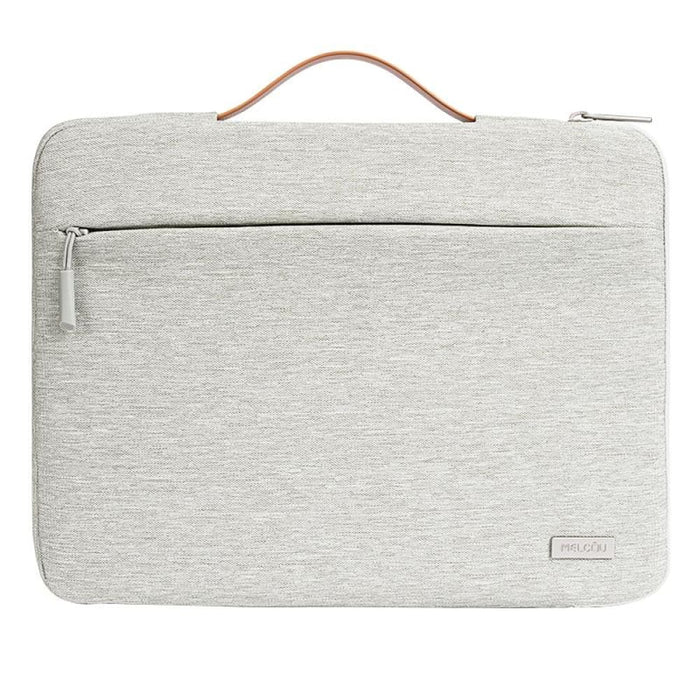 Laptop Zipper Waterproof Handheld Sleeve Bag Beige For 13