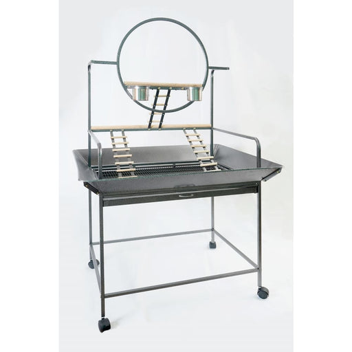 Large Bird Cage Parrot Playpen Gym Toy Stand with Ladder