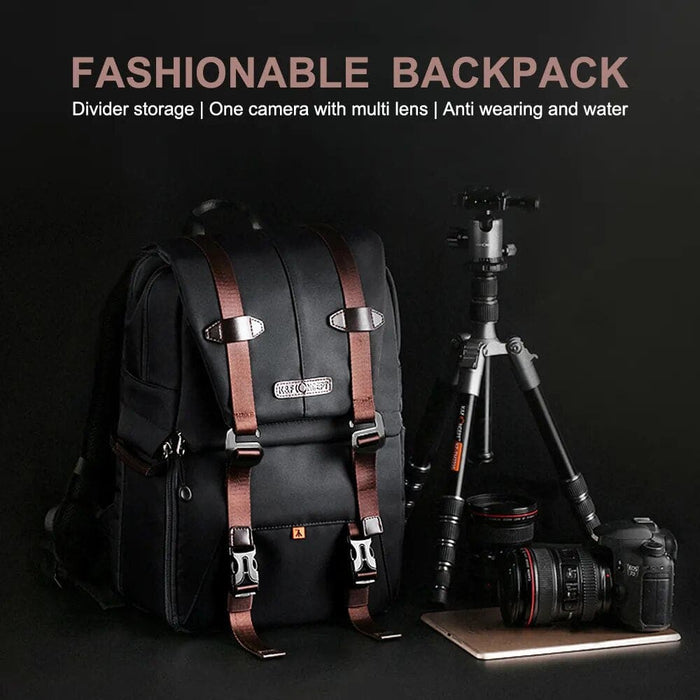 Large Capacity Camera Backpack Waterproof Multifunctional