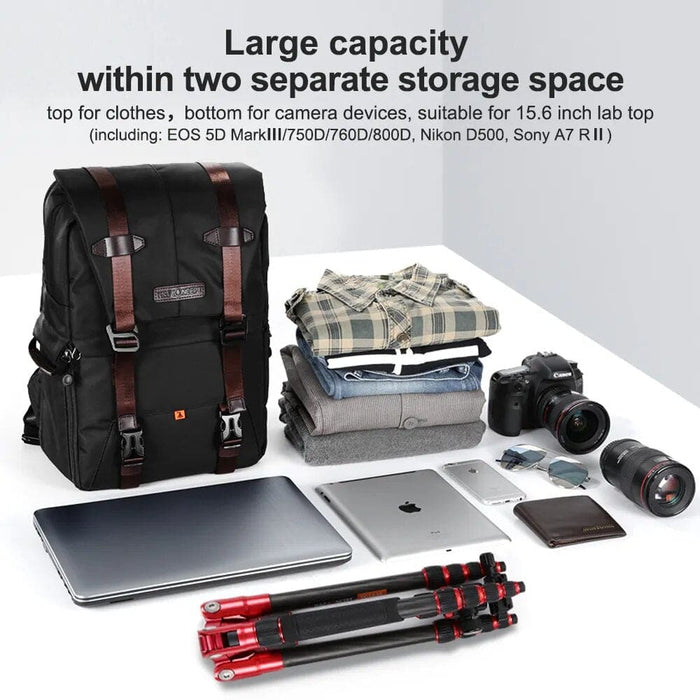 Large Capacity Camera Backpack Waterproof Multifunctional