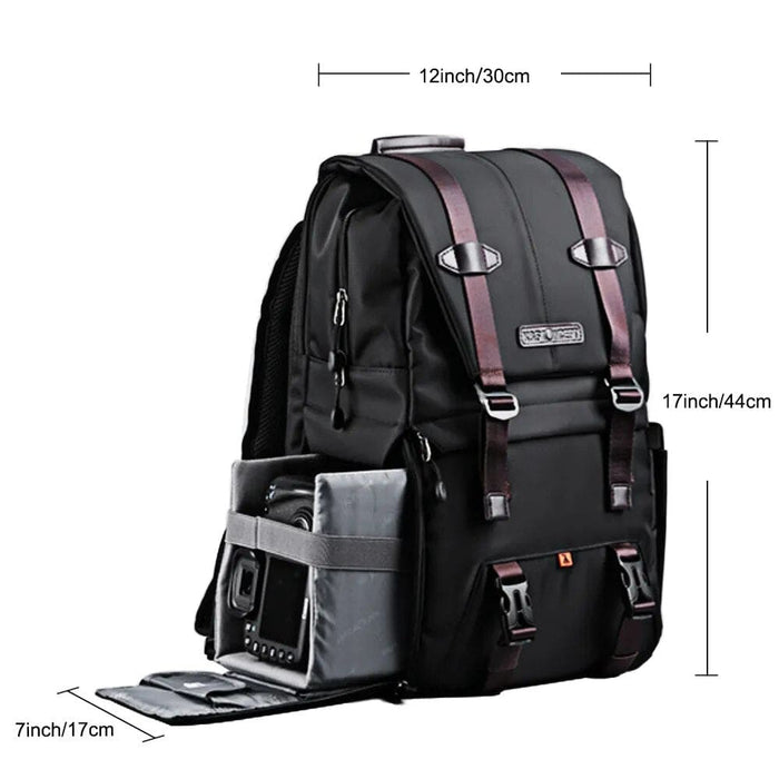Large Capacity Camera Backpack Waterproof Multifunctional