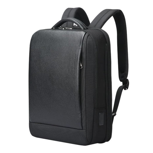 Large Capacity Cowhide Laptop Backpack With Usb And Type c