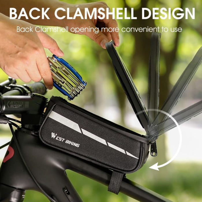 Large Capacity Design Reflective Bicycle Bag