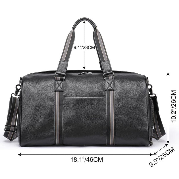 Large Capacity Leather Luggage Multifunctional Single