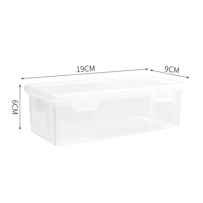 Large Capacity Pencil Case Box Transparent Pp Material