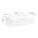 Large Capacity Pencil Case Box Transparent Pp Material