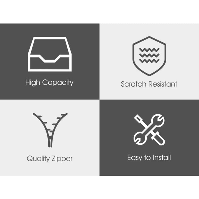 4l Large Capacity Triangle Frame Bicycle Bag