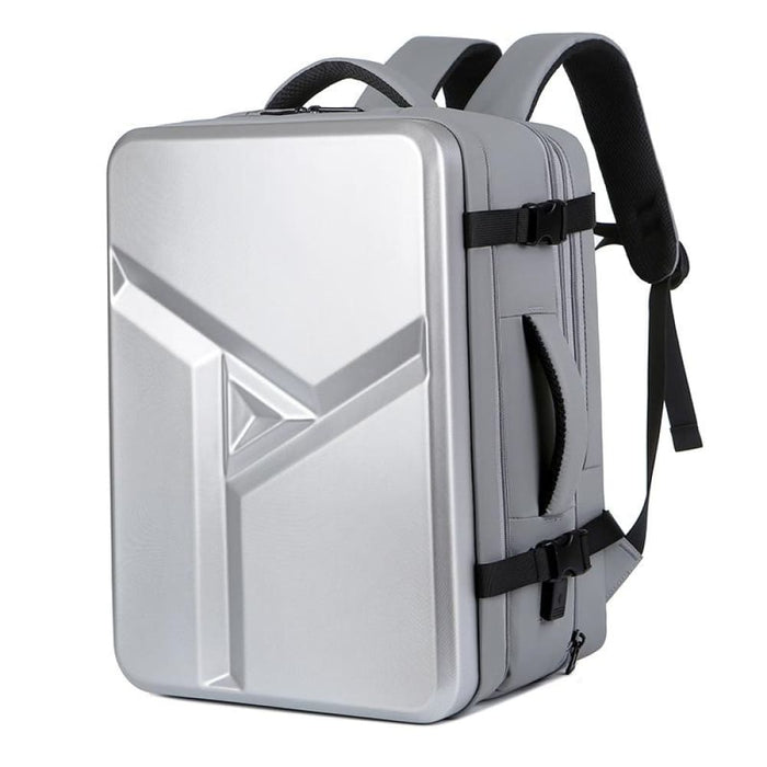 Large Capacity Waterproof Expandable Hard Shell Backpack
