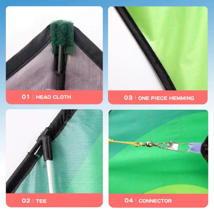 Large Delta Kite for Kids & Adults Easy to Fly Huge Come