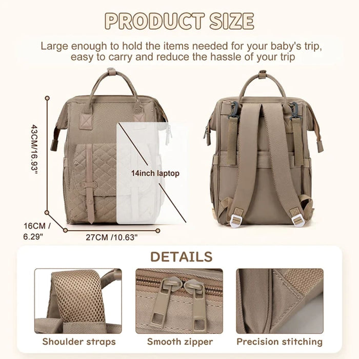 Large Diaper Bag Backpack for Baby