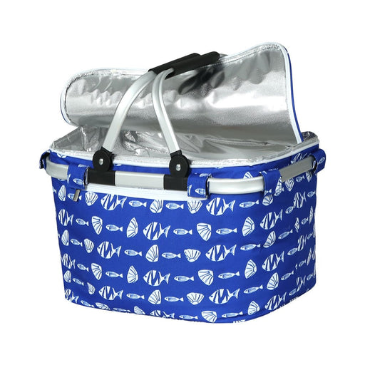 Large Folding Picnic Bag Basket Hamper Camping Hiking