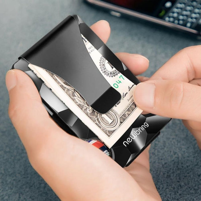 Large Multi Card Metal Holder Anti Magnetic