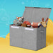 Large Toy Box Chest Storage With Flip-top Lid Foldable
