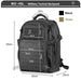 Large Waterproof Tactical Backpack For Outdoor Adventures
