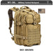 Large Waterproof Tactical Backpack For Outdoor Adventures