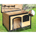 I.pet Large Wooden Pet Kennel