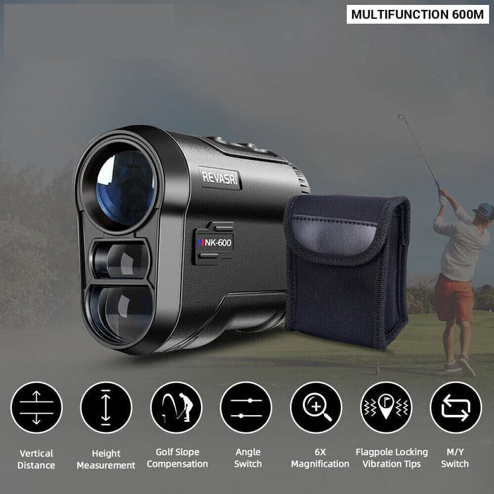 Laser Golf Range Finder with Slope Vibration Hunting