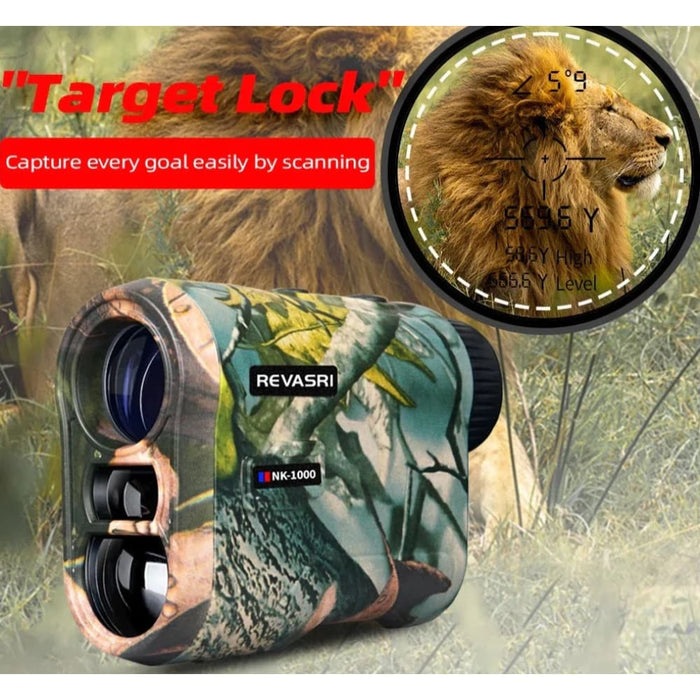 Laser Golf Range Finder with Slope Vibration Hunting