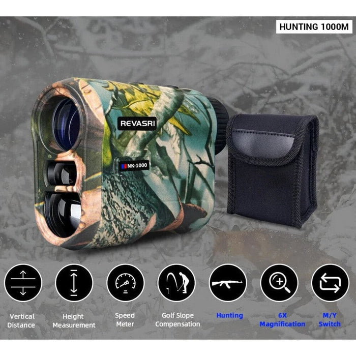 Laser Golf Range Finder with Slope Vibration Hunting