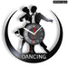 Latin Salsa Dance Vinyl Record Wall Clock