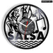 Latin Salsa Dance Vinyl Record Wall Clock