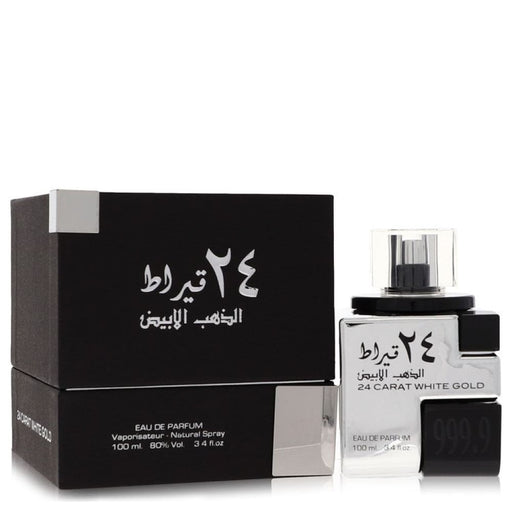 Lattafa 24 Carat White Gold by for Men-100 Ml