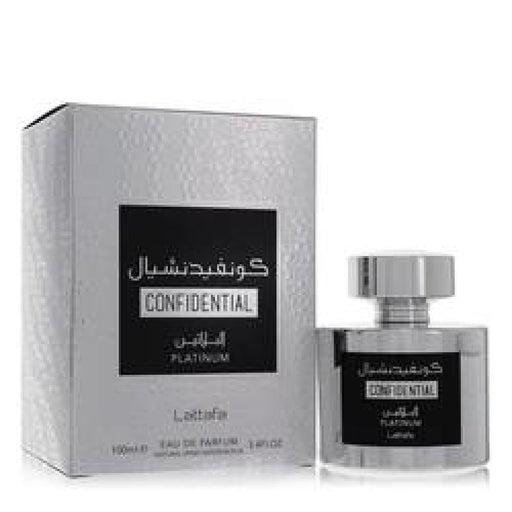 Lattafa Confidential Platinum by for Men-100 Ml