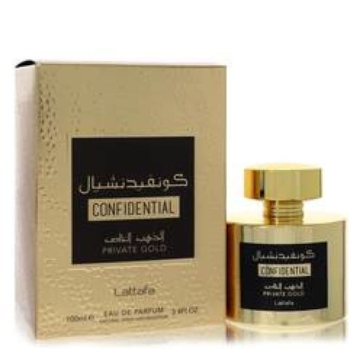 Lattafa Confidential Private Gold by for Men-100 Ml