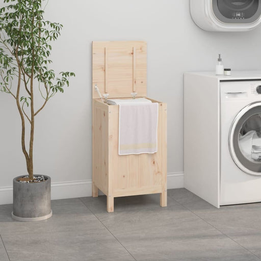 Laundry Box 44x44x76 Cm Solid Wood Pine Nxtpia