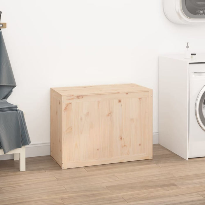 Laundry Box 88.5x44x66 Cm Solid Wood Pine Nxtplk