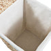 Laundry Basket Set 2 Pieces Water Hyacinth Xapann