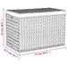 Laundry Basket with 3 Sections 75x42.5x52 Cm Water Hyacinth